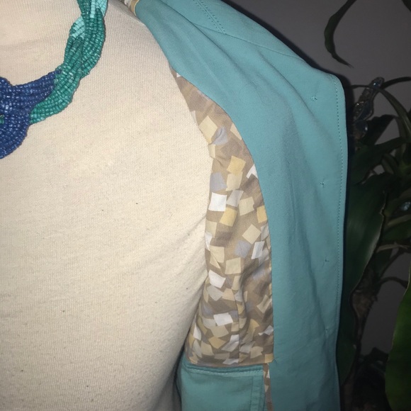 Beautiful Robbins egg blue trench - Picture 3 of 3